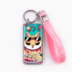 Llavero Premium de Shiba de Ichiraku Ramen con tira flexible Luminuscente