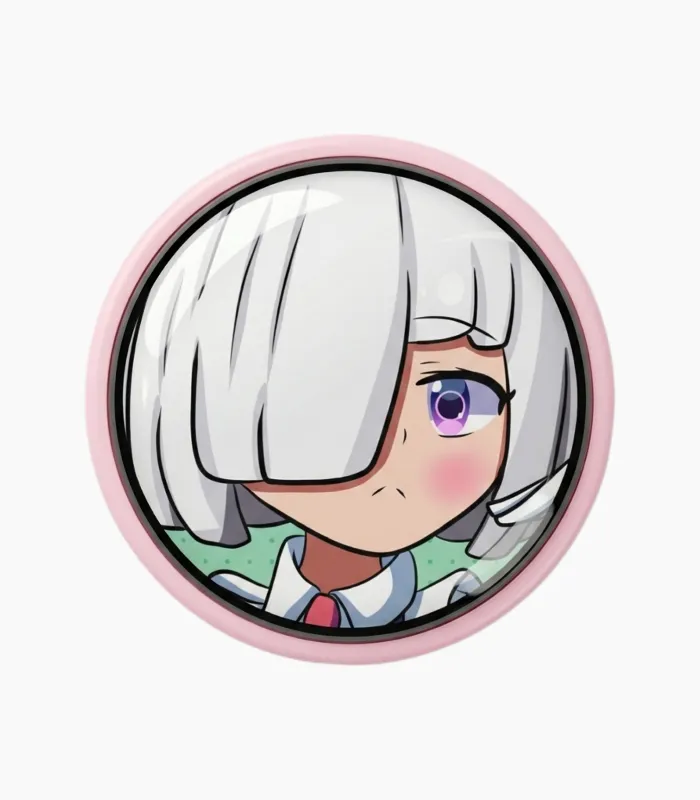 Pop-Socket de la Maid Imo, Estilo Anime con Agarre Ergonómico para tu Smartphone - Imagen 2